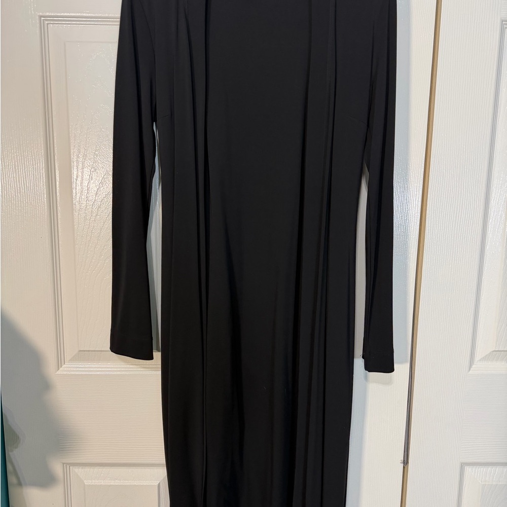 INC Elegant Black Long Sleeve Cardigan
